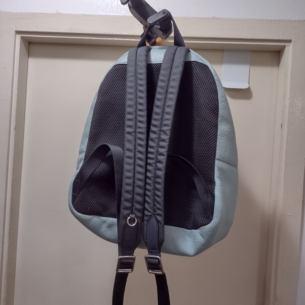 Coach Leather Backpack - image 2